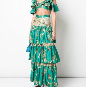 ALEXIS Green jade honoka skirt